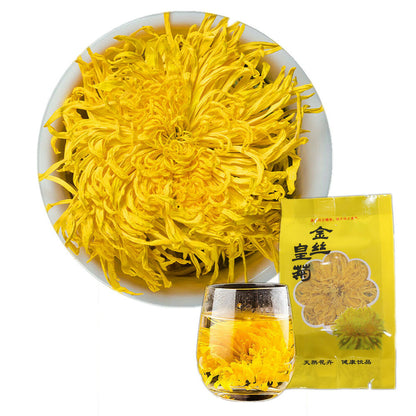 Premium Yellow Chrysanthemum Tea Big Blooming Flower Dry Herbal Tea Chinese Tea