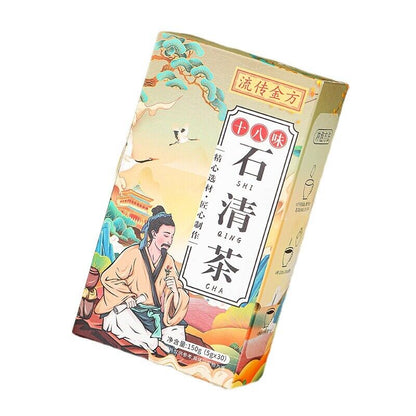 150g 18 Flavors Qing Tea Chicken Neijin Stone Qing Tea Bag Infusion Health Tea