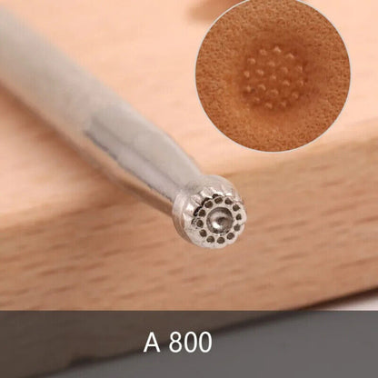 Leather Printing Tools Alloy Plant-Tanned Engraving Embossing Punch DIY Textures