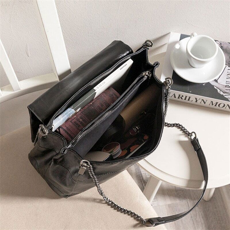 Women Pu Leather Shoulder Bag Ladies Messenger Bags Female Crossbody Bag