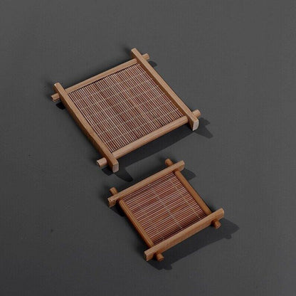Straw Tea Mat|Coaster|Teacup Mat|Cup Pad|Tea Accessories