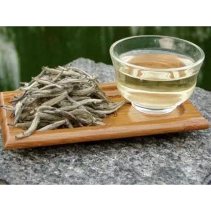 Premium Spring Silver Needle White Tea Healthy Drink Bai Hao Yin Zhen Kungfu Tea