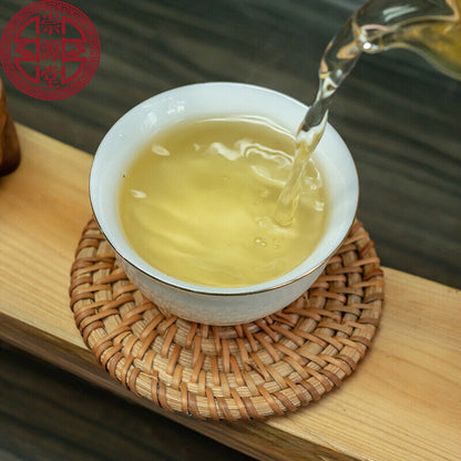 357g Honey Fragrant Sweet Yunnan Pu'er Tea Raw Tea Jingmai Green Qizi Cake Tea