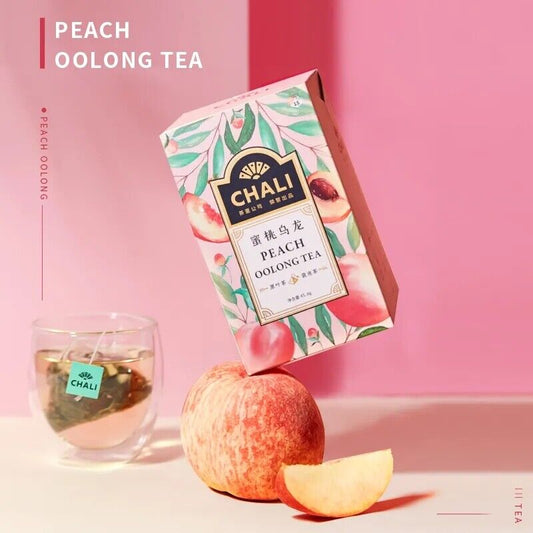 Peach Oolong Tea Hot Cold Brew Tea Fruit Tea 3g*15bags 茶里蜜桃乌龙茶 花果茶水果茶白桃乌龙茶叶冷泡茶