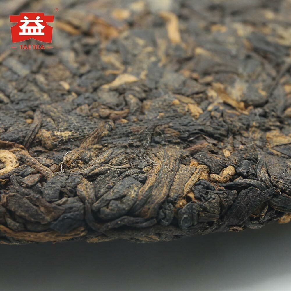 2018 TAETEA Chinese Shu Puerh Tea 7592 Chi Tse Beeng 1801 Ripe Puer 357g