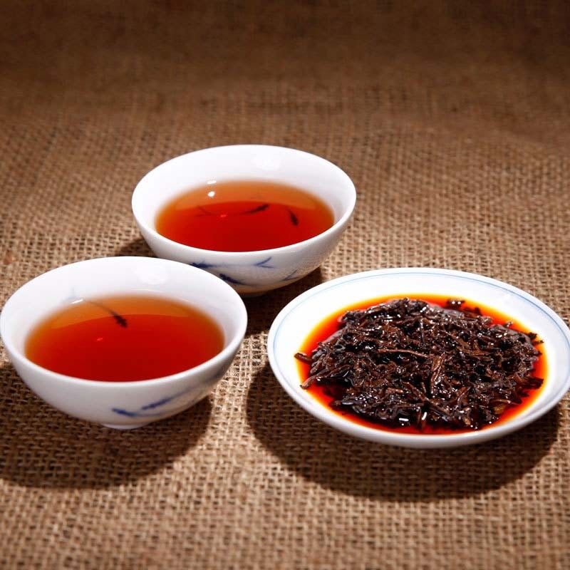 Yunnan Pu'er Black Tea Organic Tea China Royal Cooked Puerh Tea Loose Leaf