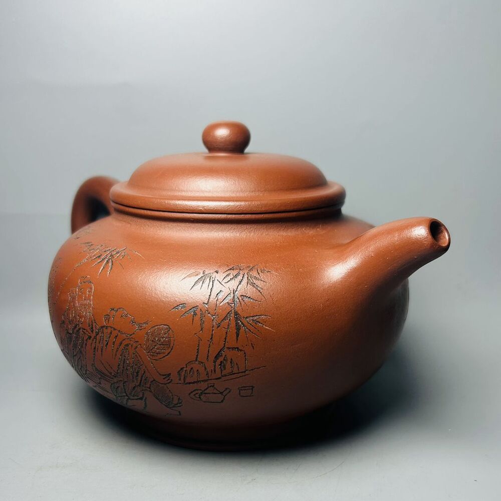 Vintage Chinese Yixing Purple Clay Teapot Zisha Ceremony Teaware Collection Rare
