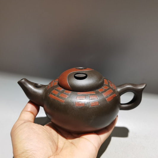 vintage chinese yixing purple clay teapot zisha ceremony teaware collection rare