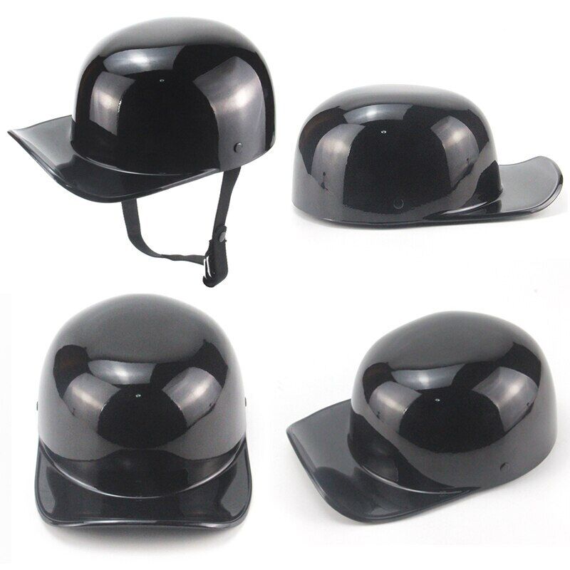 Motorcycle Vintage Retro Helmet Open Face Summer Adults Baseball Cap Helmets DOT