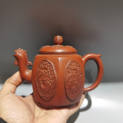 Vintage Chinese Yixing Purple Clay Teapot Zisha Ceremony Fashion Gift Teaware