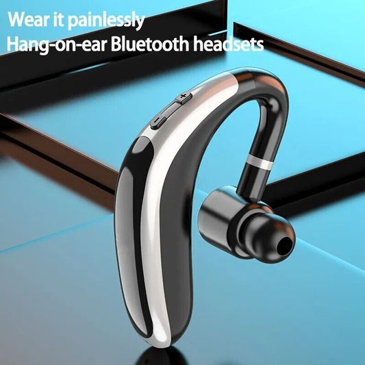 Wireless Bluetooth Handsfree Earphone Earhook Headset For Smart Phone Universal