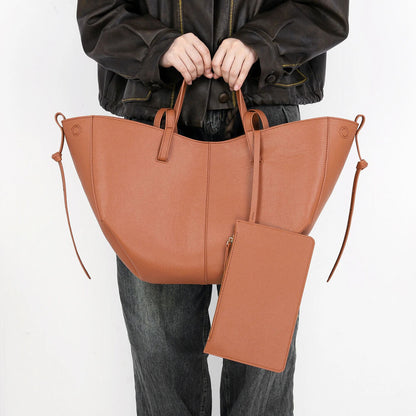 Underarm Bag Bag Vintage Leather Women Shoulder Bag Elegant Tote Handbag