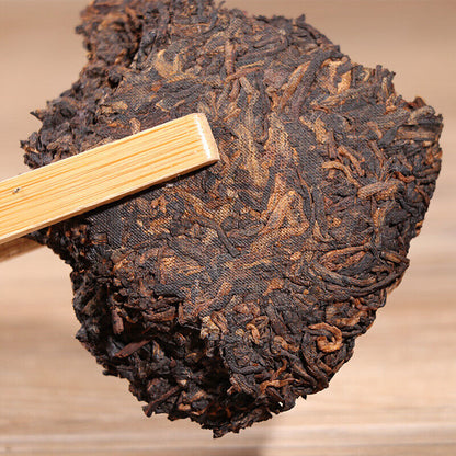 Puer Golden Buds Menghai BaJiaoTing Pu'er Puerh Pu-erh Tea Cake 200g