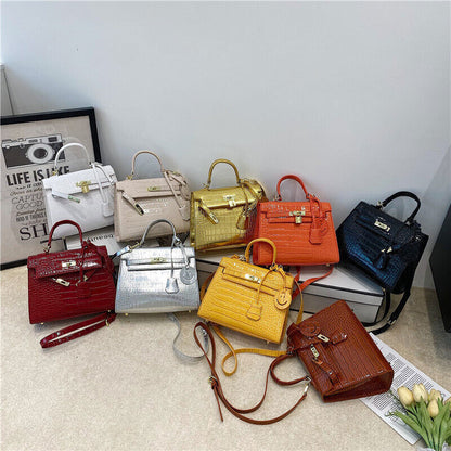 Square Tote Bag Women's High-quality Crossbody Shoulder Messenger Handbags
