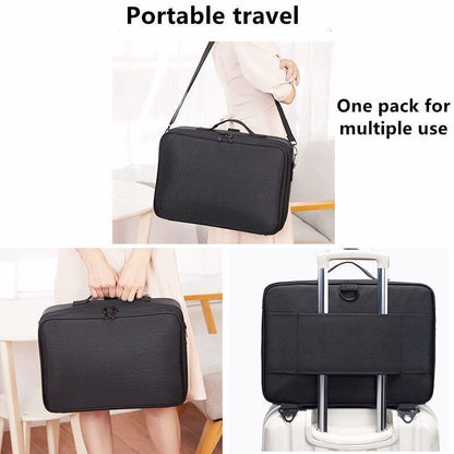 Makeup Bag Embroidered Art Clapboard Makeup Case Cosmetic Bags Women