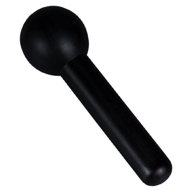 5.5" Ebony Wood Ball Massage Spa Foot Hand Reflexology Health Therapy Tool