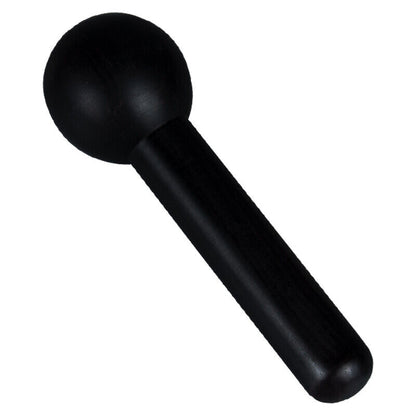 5.5" Ebony Wood Ball Massage Spa Foot Hand Reflexology Health Therapy Tool