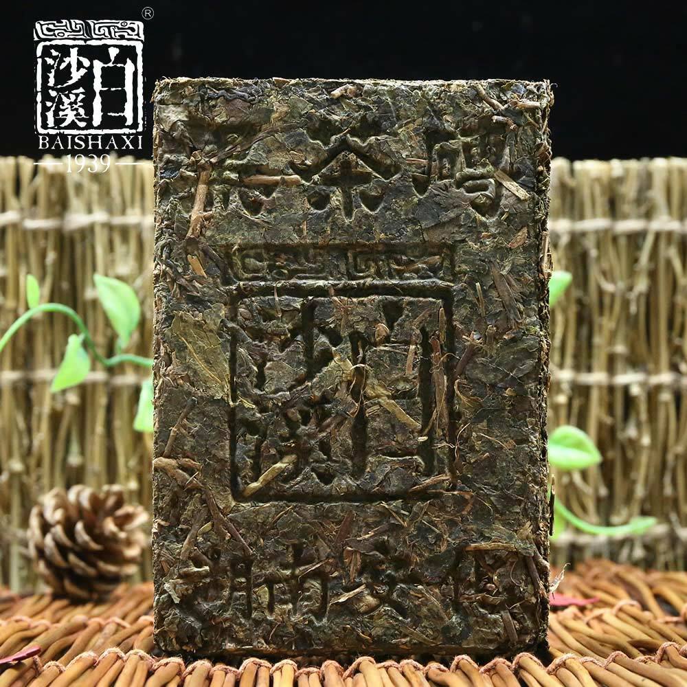 Anhua Baishaxi Hei Zhuan Cha Black Tea Top-grade Brick Tea China Tea 400g