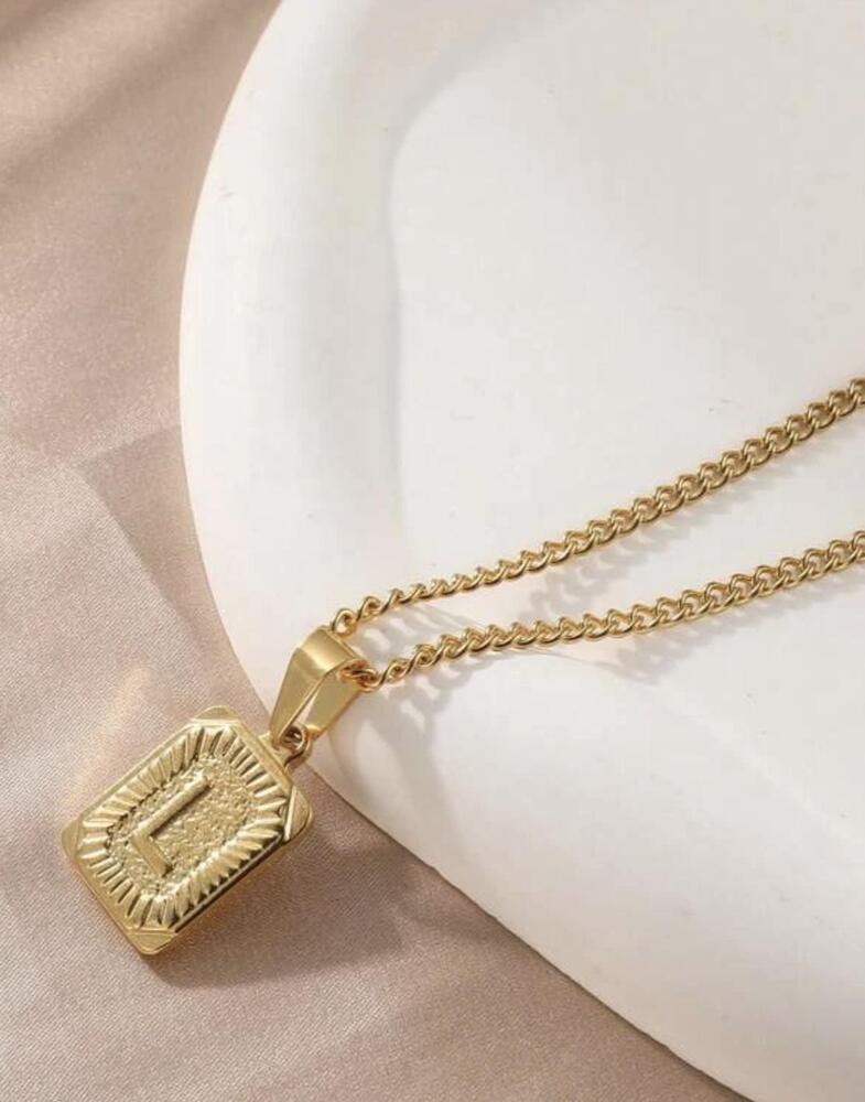 Cadenas De Oro 14k ® Joyeria Para Hombre Mujer Gargantilla Collar Con Iniciales