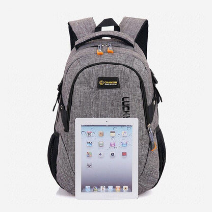 Oxford Laptop Backpack Student College School Bags Man Teenages Computer Men