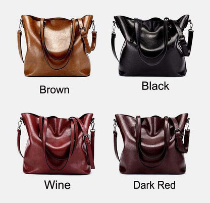 Ladies Fashion Leather Handbags Pouch Tote Shoulder Messenger Bags Purse Handbag