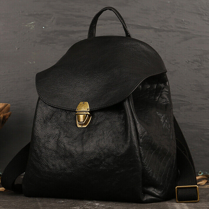 Luxury Women's Bag, New Desinger Top Cow Leather Backpack, School Bag Travel Bag