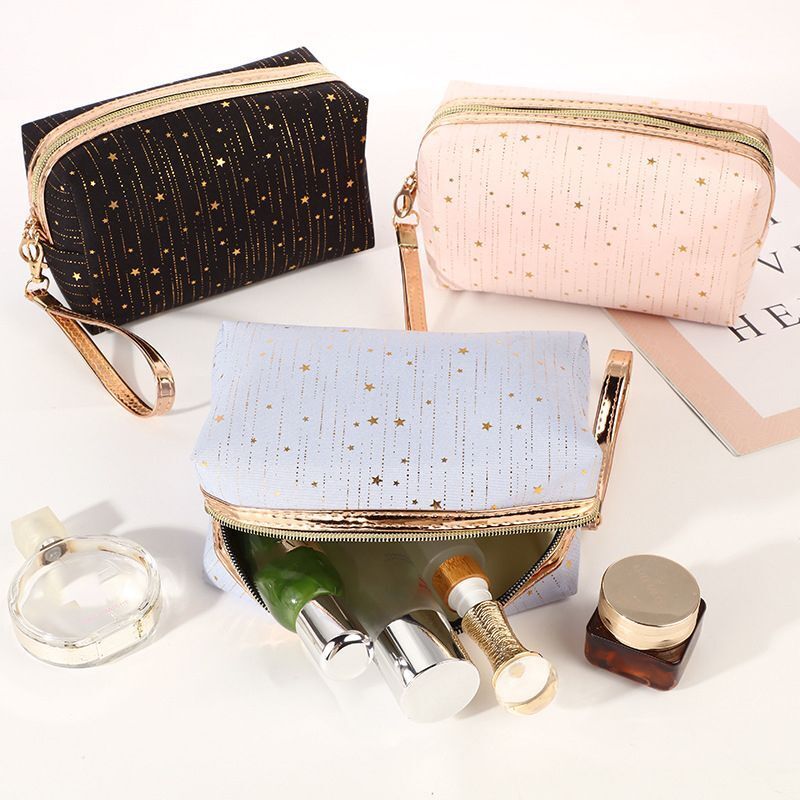 Cosmetic Bag Makeup Bag Stars Pouch Wash Toiletry Travel Tampon Holder Organizer