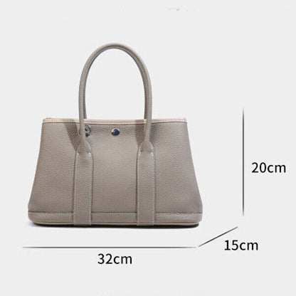 Togo Leather Women's Handbag, Genuine Leather Crossbody Shoulder Bags Tote
