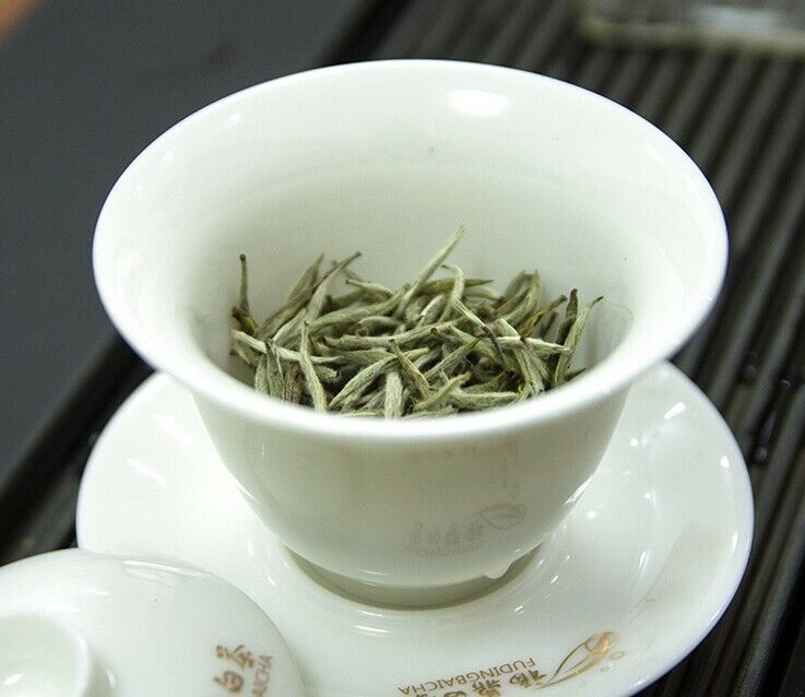 2023 spring new tea silver needle white tea high mountain Bai Hao Yin Zhen Tea