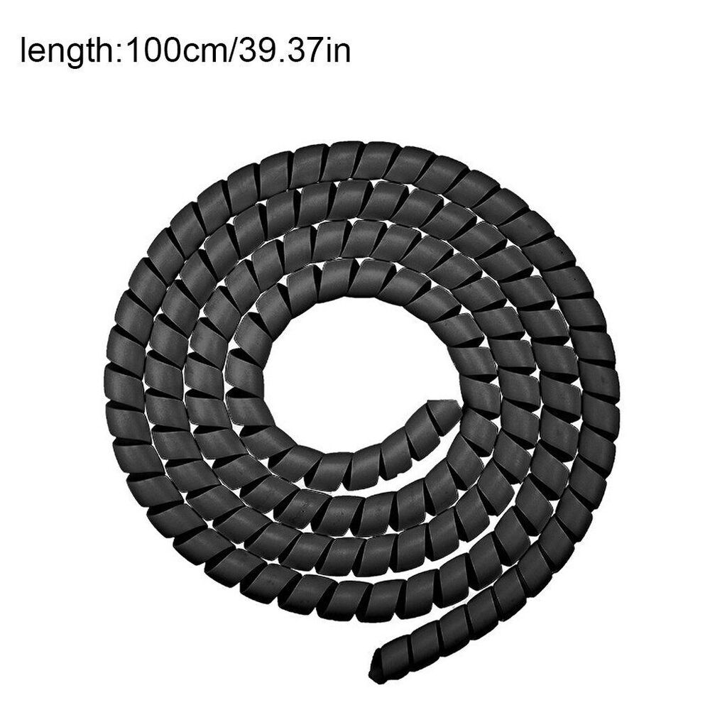 Electric Scooters Line Organizer Pipe Protection Spiral Wrap Winding Cable Wire