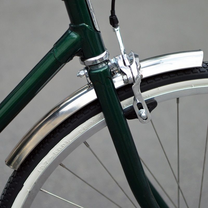 Bicycle Fenders Retro Bike Stainless Steel 700c 24/26 Inch City Road Fixed Gears