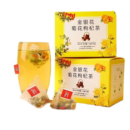 90g Chinese Herbal Tea Gouqi + Honeysuckle + Dandelion + Chrysanthemum Herbs Tea