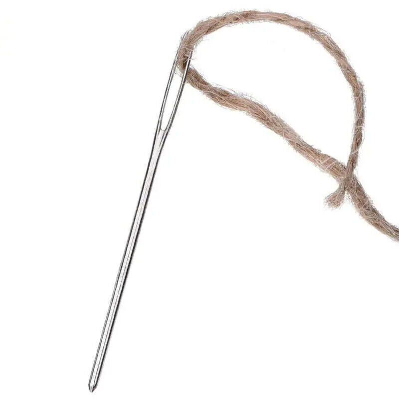 9-20Pcs Leather Sewing Needles Awl Shoe Repair Stitching Tool Sewing Accessories