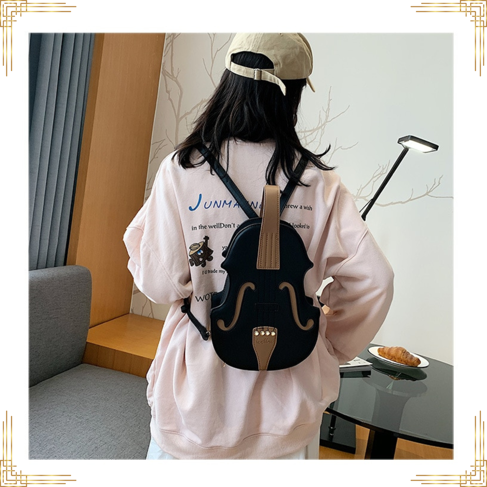 Women STYLISH Bag Shoulder Crossbody Handag Casual Fashion Violin Shape Tote