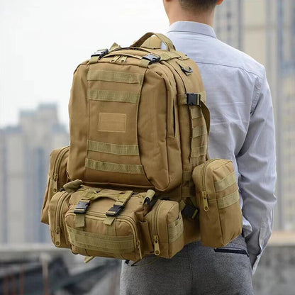 50L Tactical Backpack Backpacks Sport Bags Outdoor Trekking Camping Rucksack