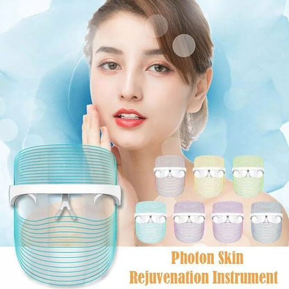 Mascara Led Facial 7 Funciones Treatment Rejuvenece para Arrugas Acne Envejecer