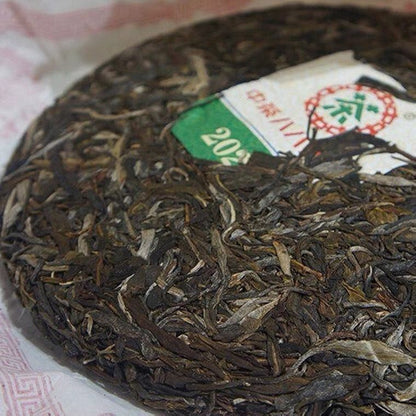 357g 88 Green Cake Banzhang Big Tree ChinaTea Pu'er Pu-erh Tea Raw Tea