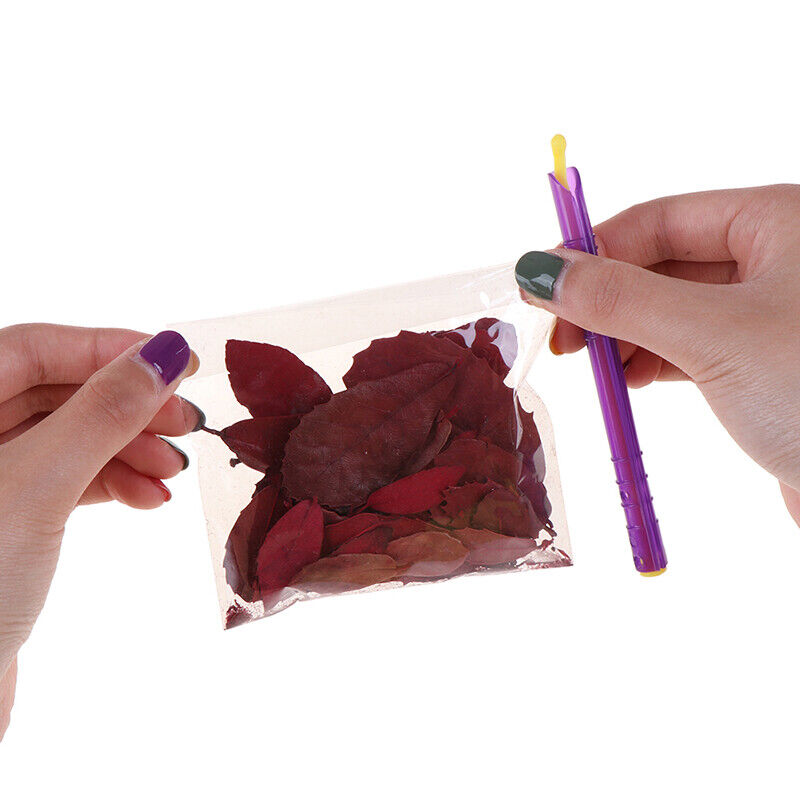 8PCS Useful Plastic Bag Clip Seal Stick Storage Bar Storage Bag Sealer ClaOD.sh