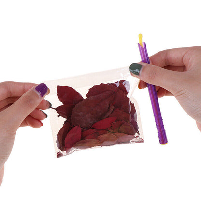 8PCS Useful Plastic Bag Clip Seal Stick Storage Bar Storage Bag Sealer ClaOD.sh