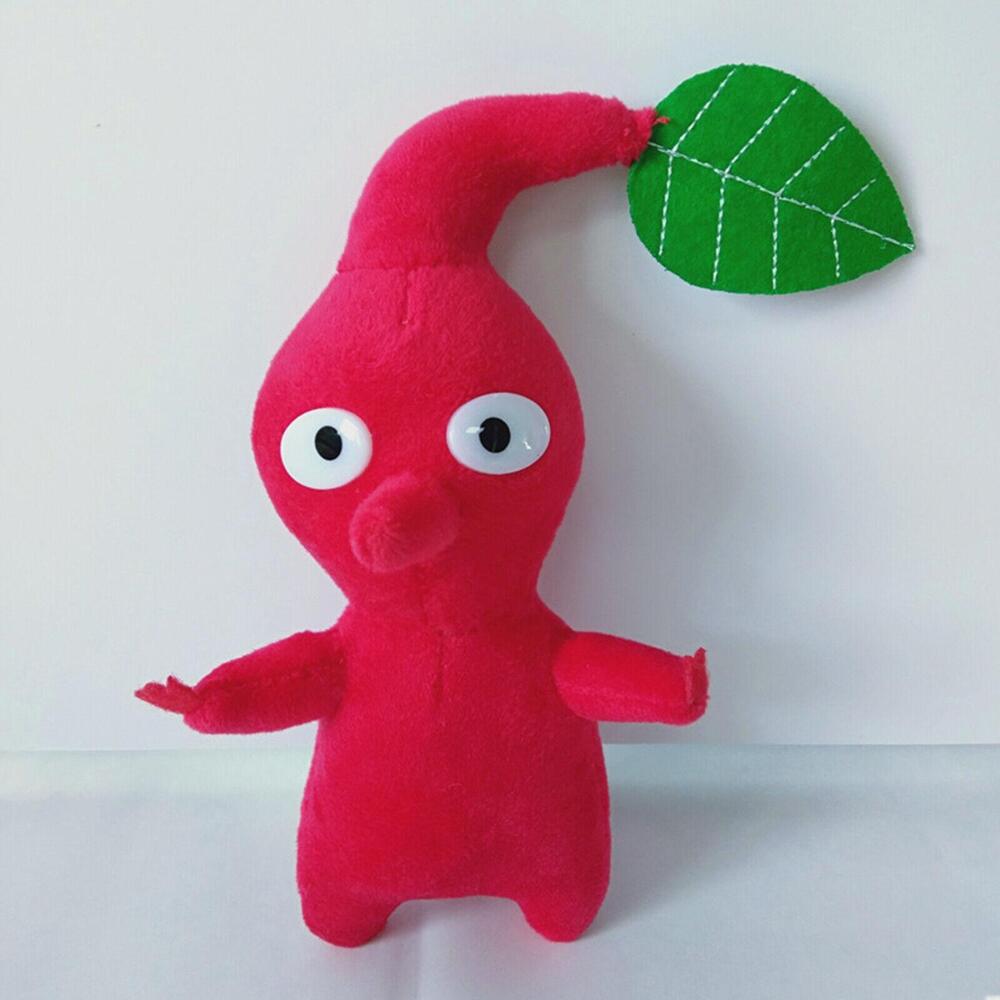 New Pikmin Stuffed Toy Yellow & Blue & Red Pikmin Plush Nitendo Game 1-10pcs