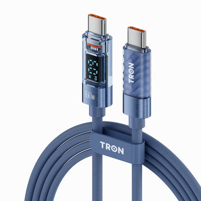 TRON USB-A to USB-C / USB-C to C-L / USB-C to USB-C Fast Charging Cable,5 ft
