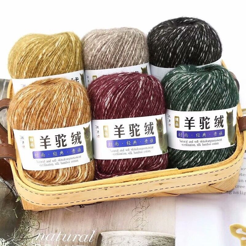 Hot Sale 50g Alpaca Velvet Baby Hand Knitting Socks Scarf Warm Wool Yarn