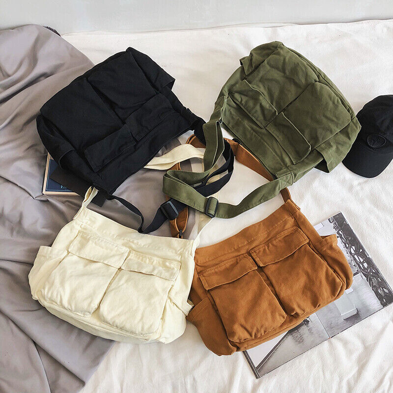 Women's Canvas Shoulder Bags Female Large Ladies Shoulder Crossbody Bag