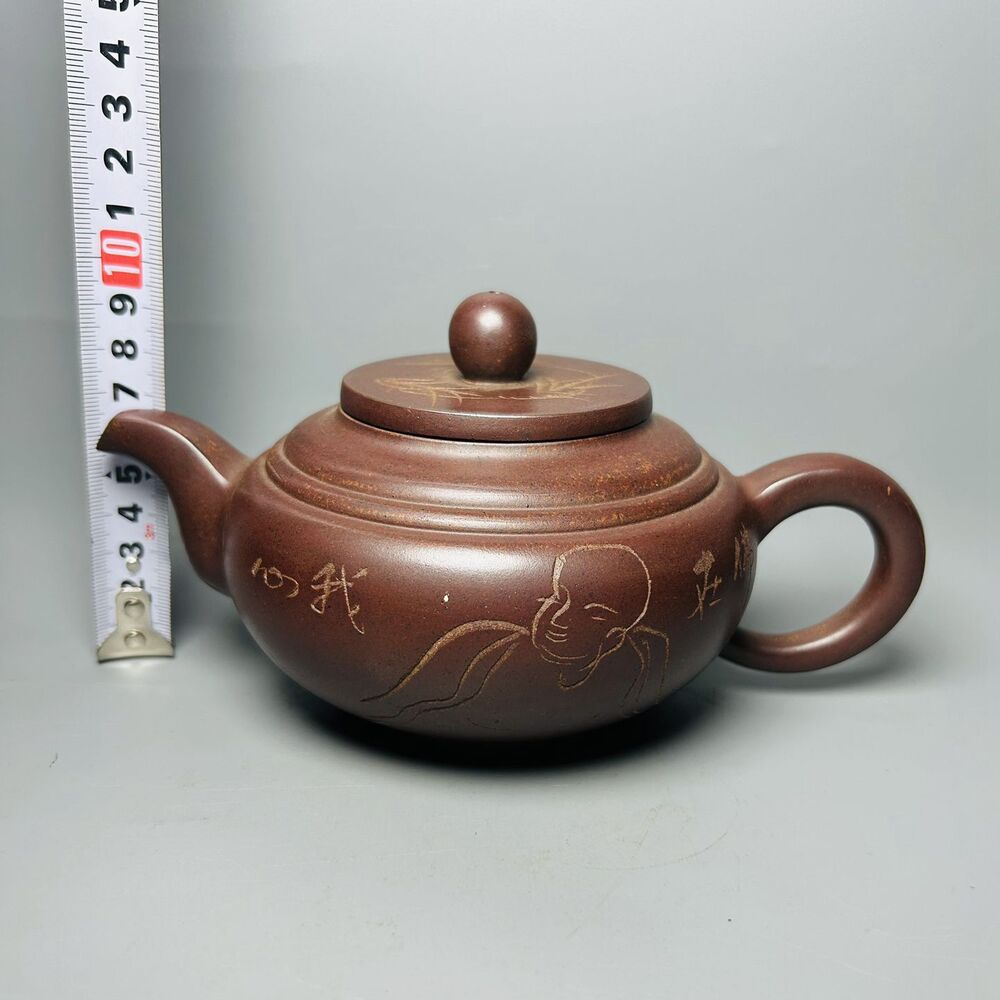 Vintage Chinese Yixing Purple Clay Teapot Zisha Ceremony Teaware Collection Rare