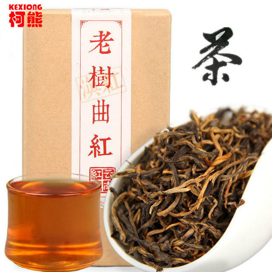 Organic Dian Hong Golden Black Tea Fengqing Spring Dianhong Old Tree Gift Tea