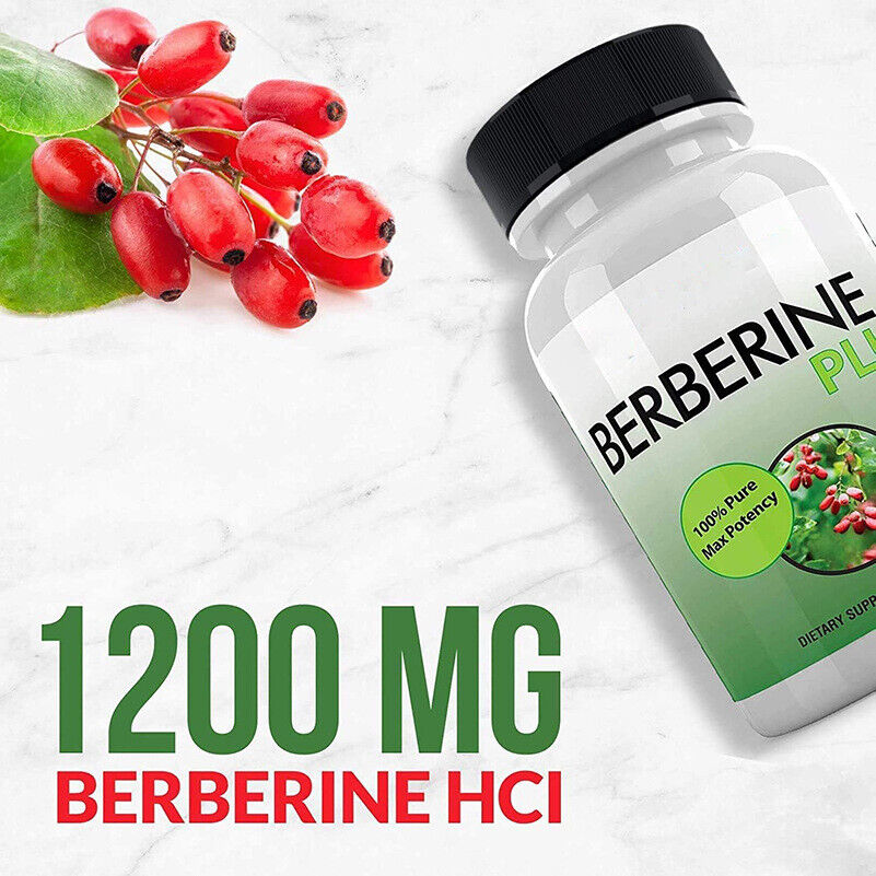 100%Organic Berberine Ceylon Cinnamon Dihydroberberine, 4250 Mg 120Capsules