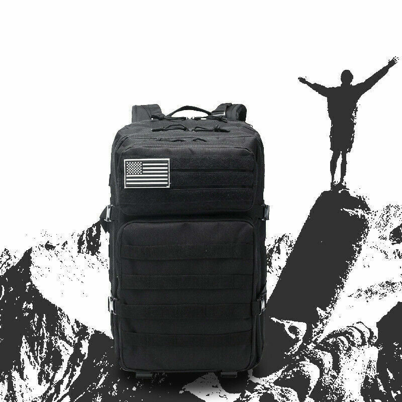 Man Army Tactical Backpacks Assault Bags Outdoor Pack Camping Hunting Bag