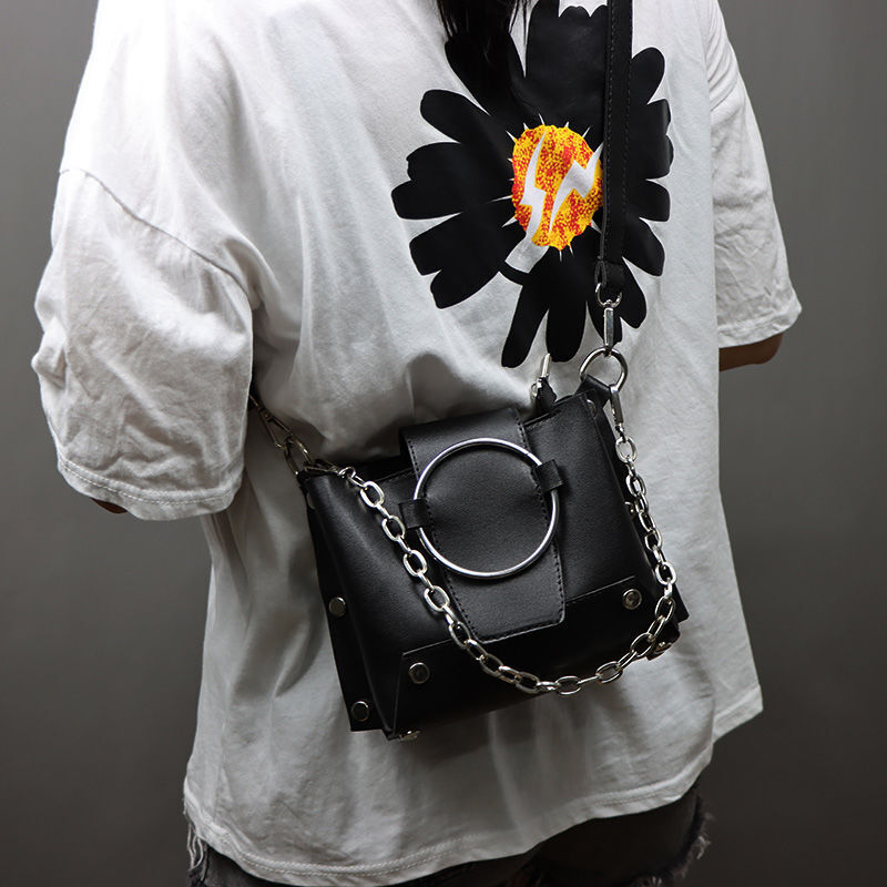 Bag Handbags Women PU Leather Chain All-match Shoulder Bag