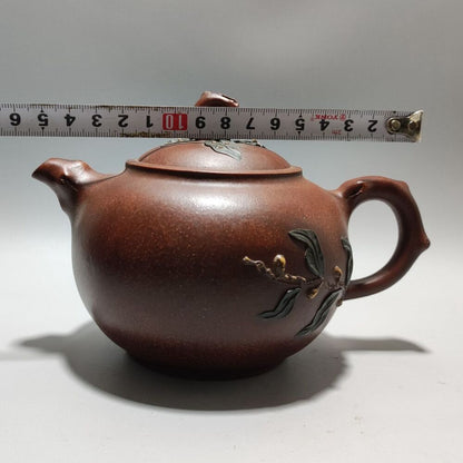 Vintage Chinese Yixing Purple Clay Teapot Zisha Ceremony Fashion Gift Teaware