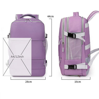 Women's Travel Backpack Lightweight Bag Luggage USB Charging Laptop Backpack